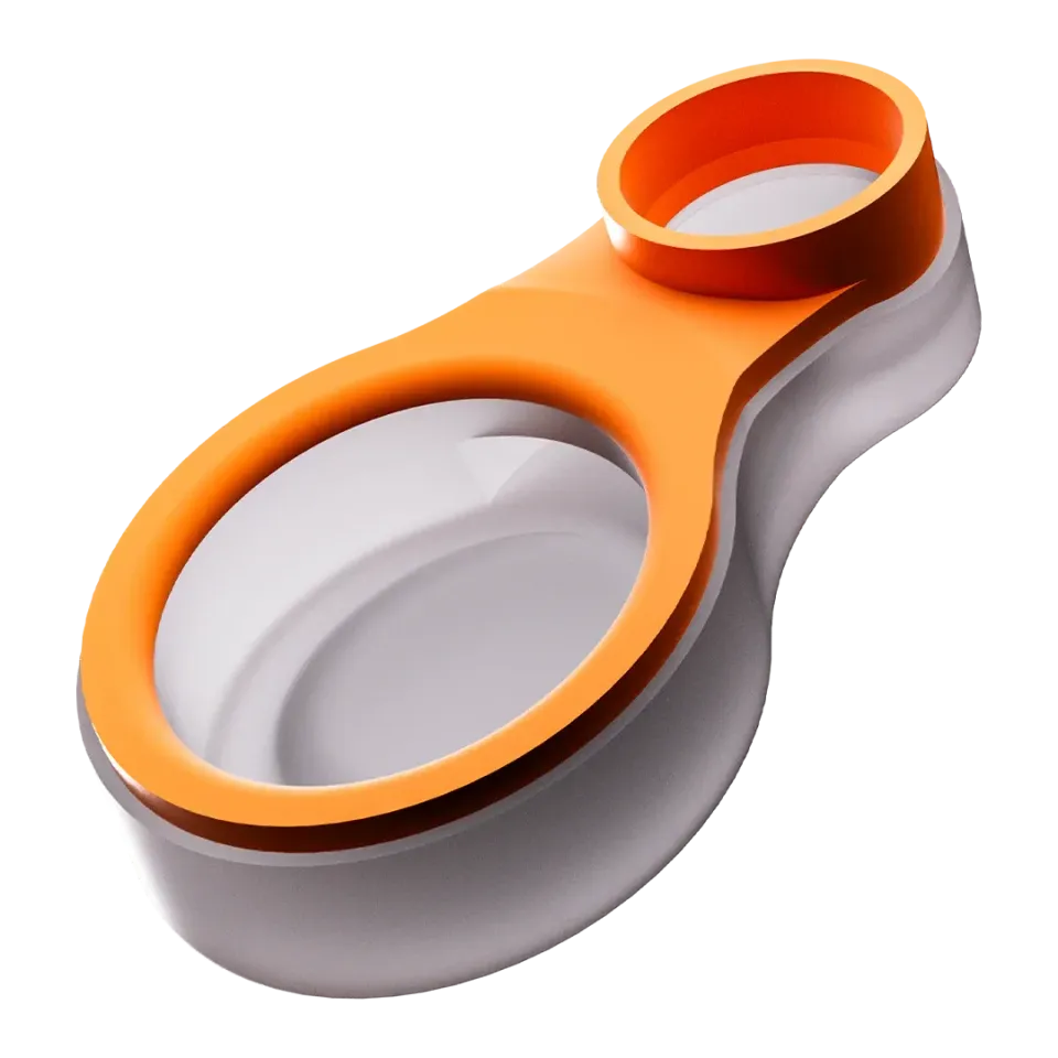 Focus V Carta Sport Connect accessoire tangerine silicone