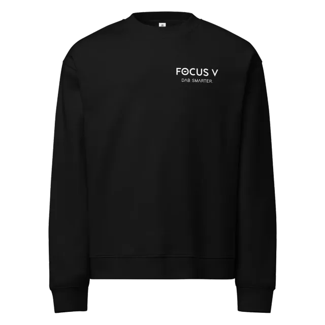 Focus V Dab Smarter crewneck sweater relaxed katoen