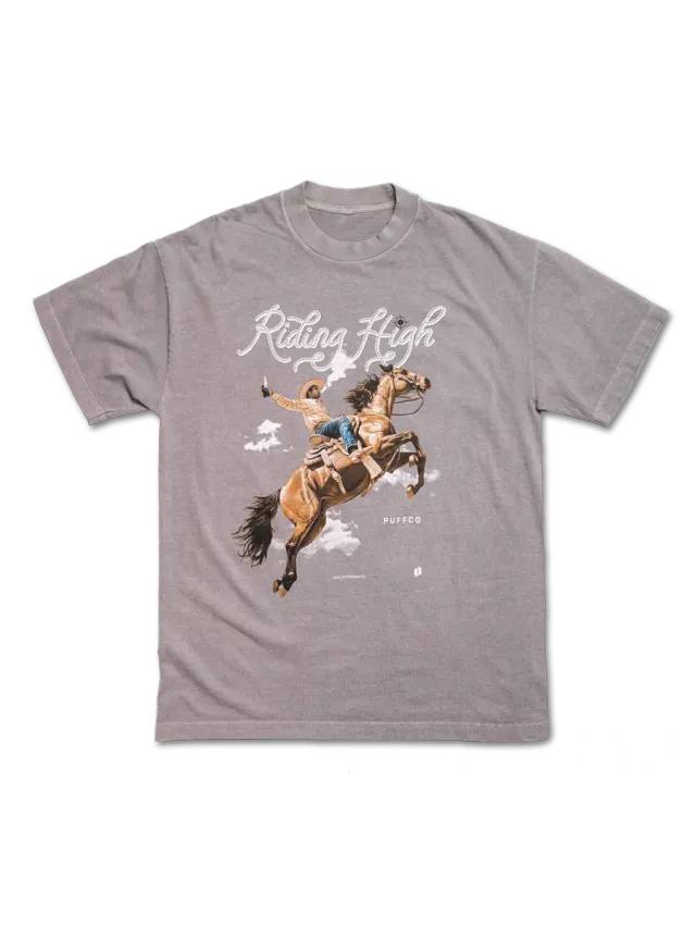 Puffco Riding High T-shirt katoen oversized