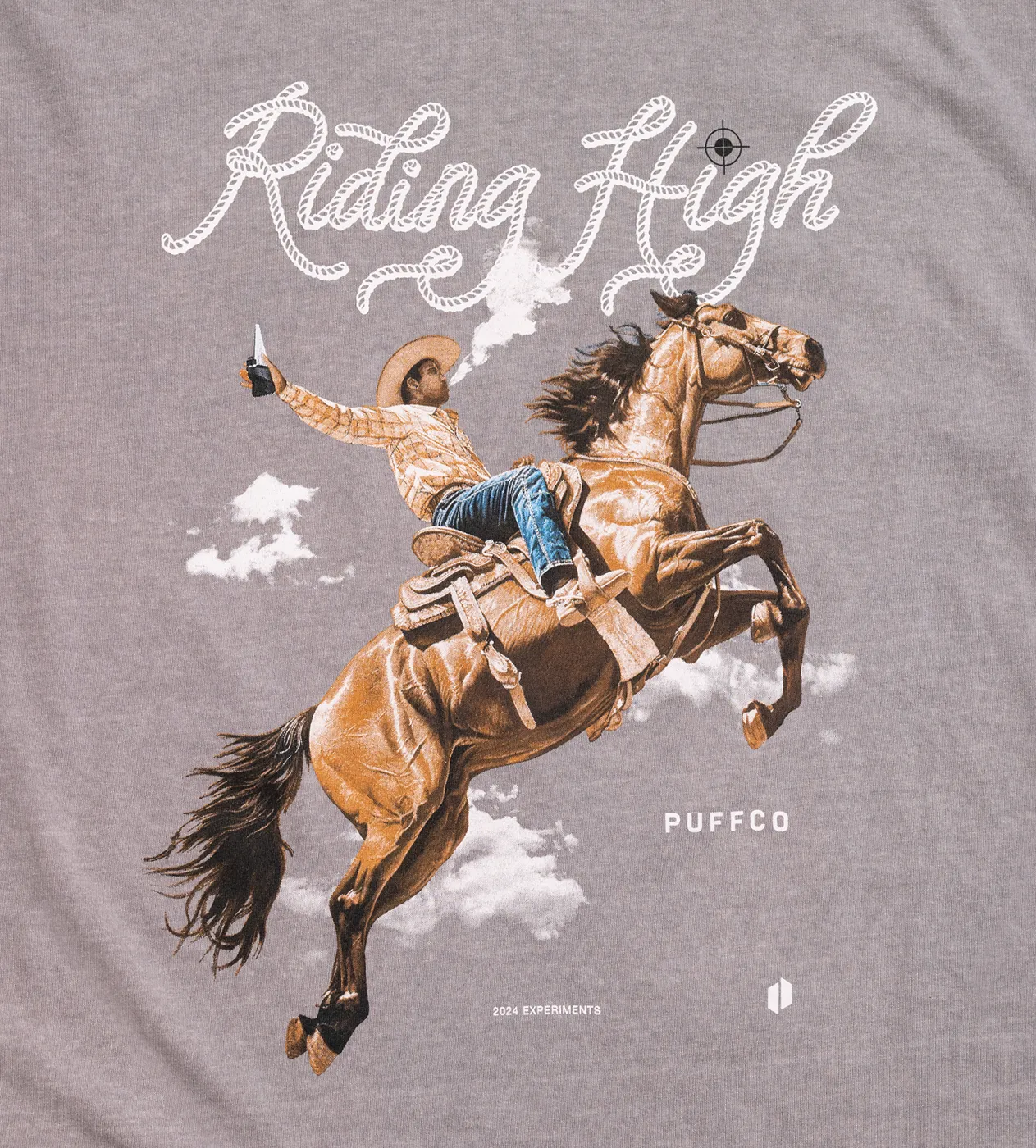 Puffco Riding High T-shirt katoen oversized