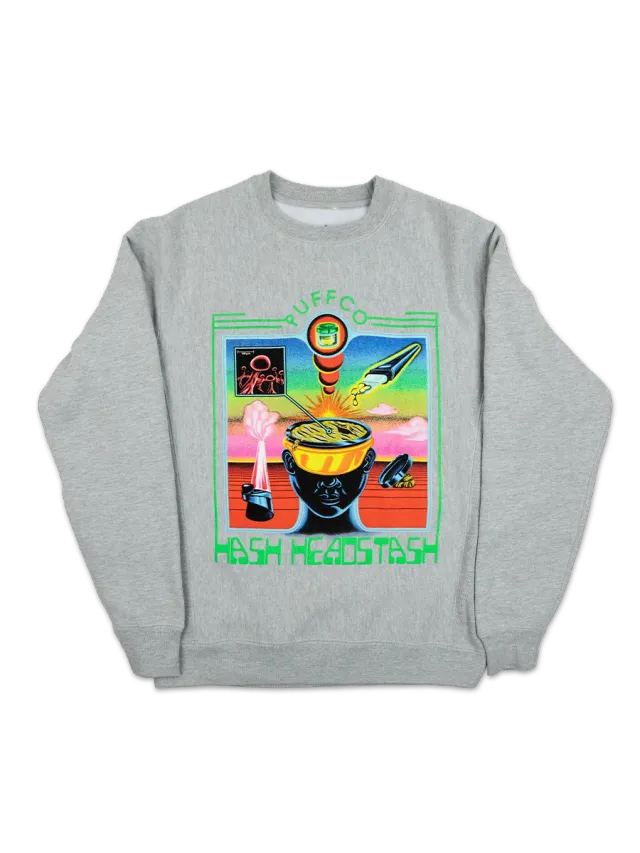 Puffco Head Stash Crewneck sweater katoen mix