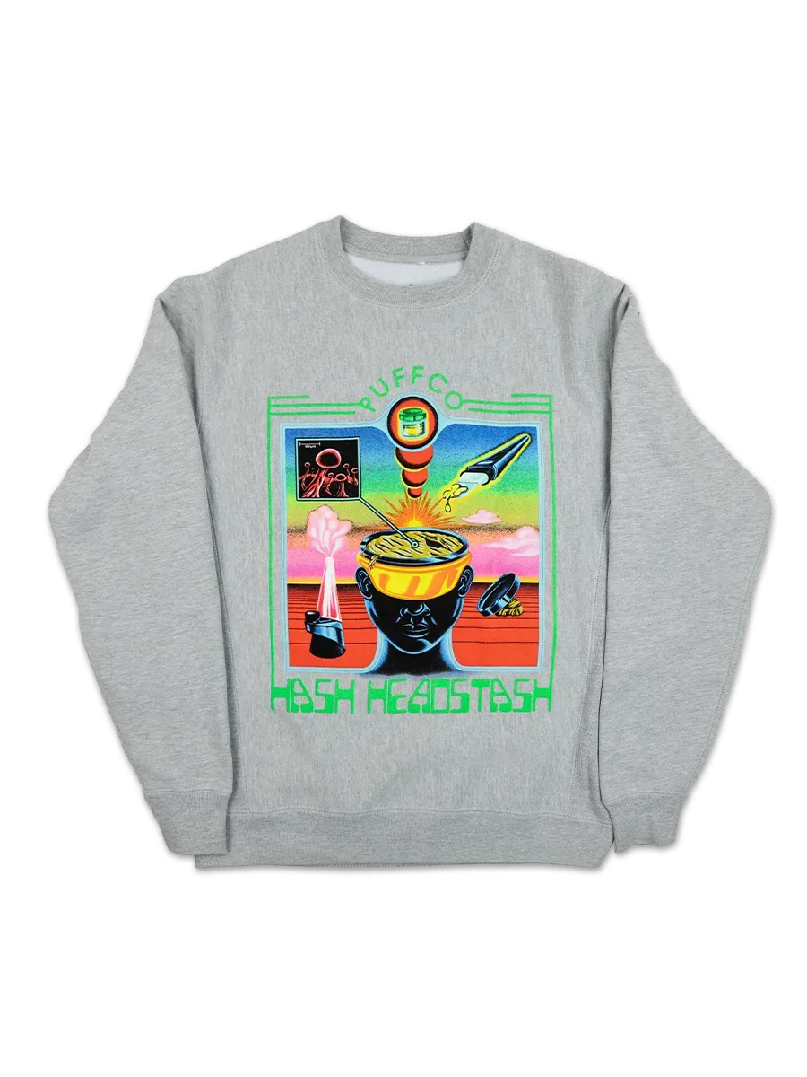 Puffco Head Stash Crewneck sweater katoen mix