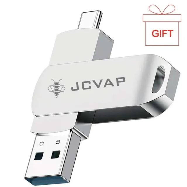 JCVAP 2 in 1 USB Type-C flash drive merchandise