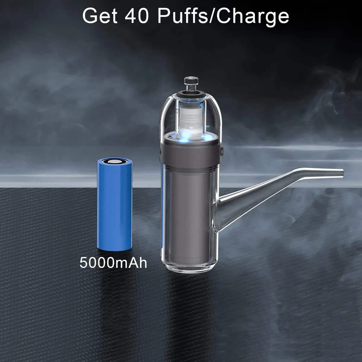 JCVAP Poby LE V2 elektrische dab rig met XL insert