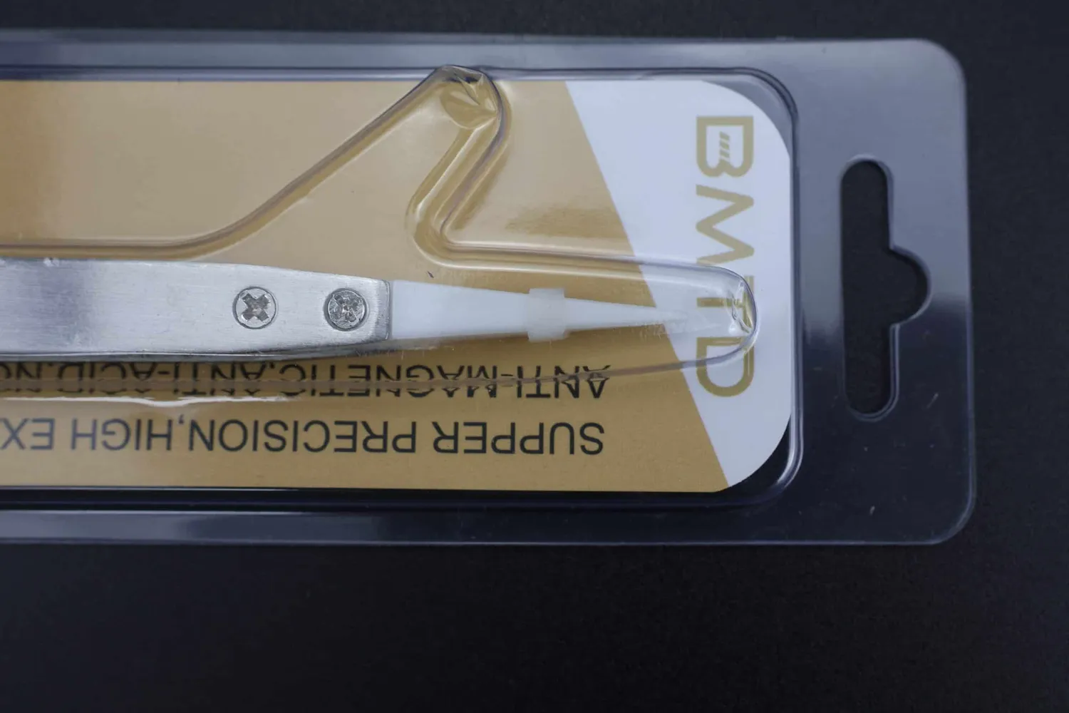 JCVAP Straight Ceramic pincet spitse punt keramisch