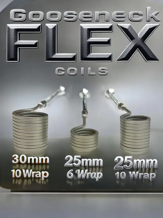 Divine Tribe Flex Coil enail spiraal 25mm 30mm axial