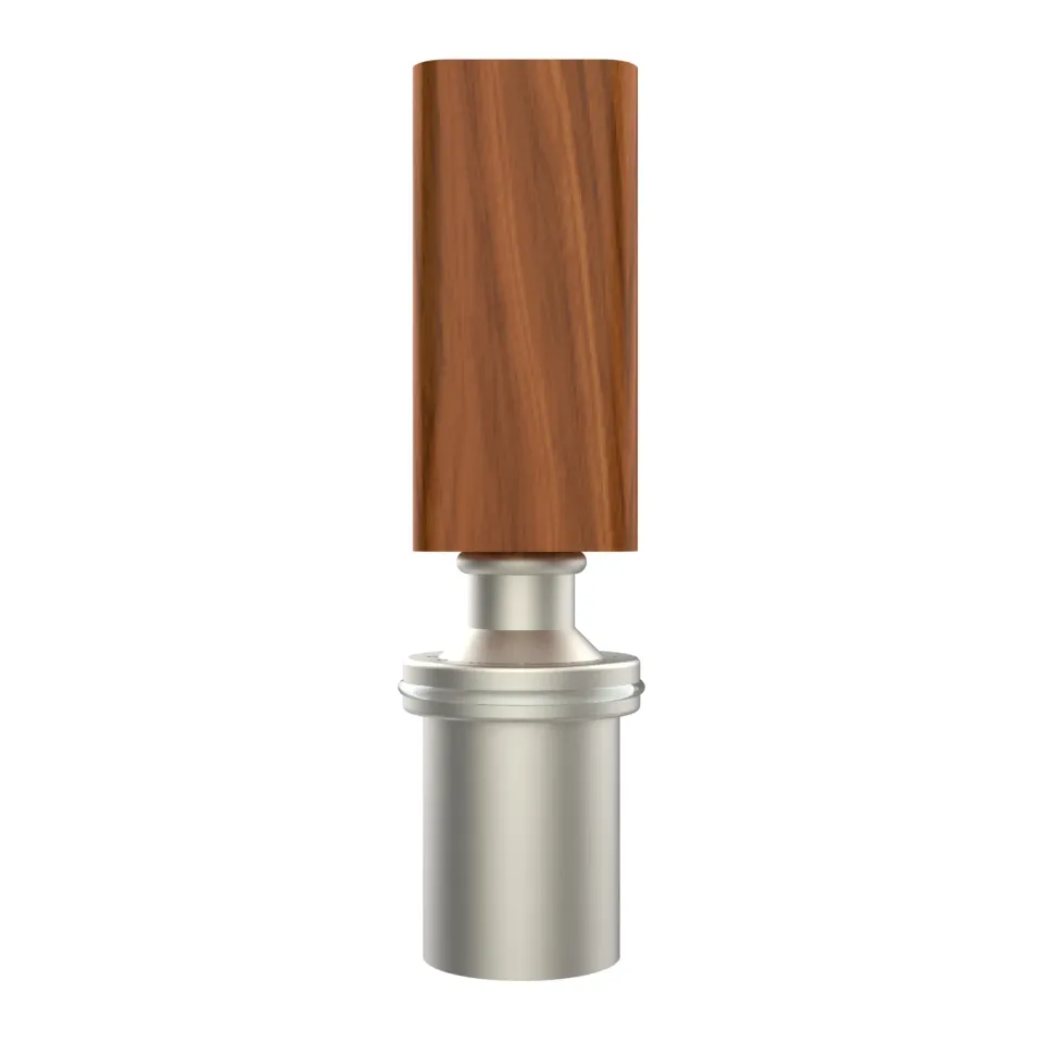 JCVAP Crown Cap injector cap titanium voor Herbcloud