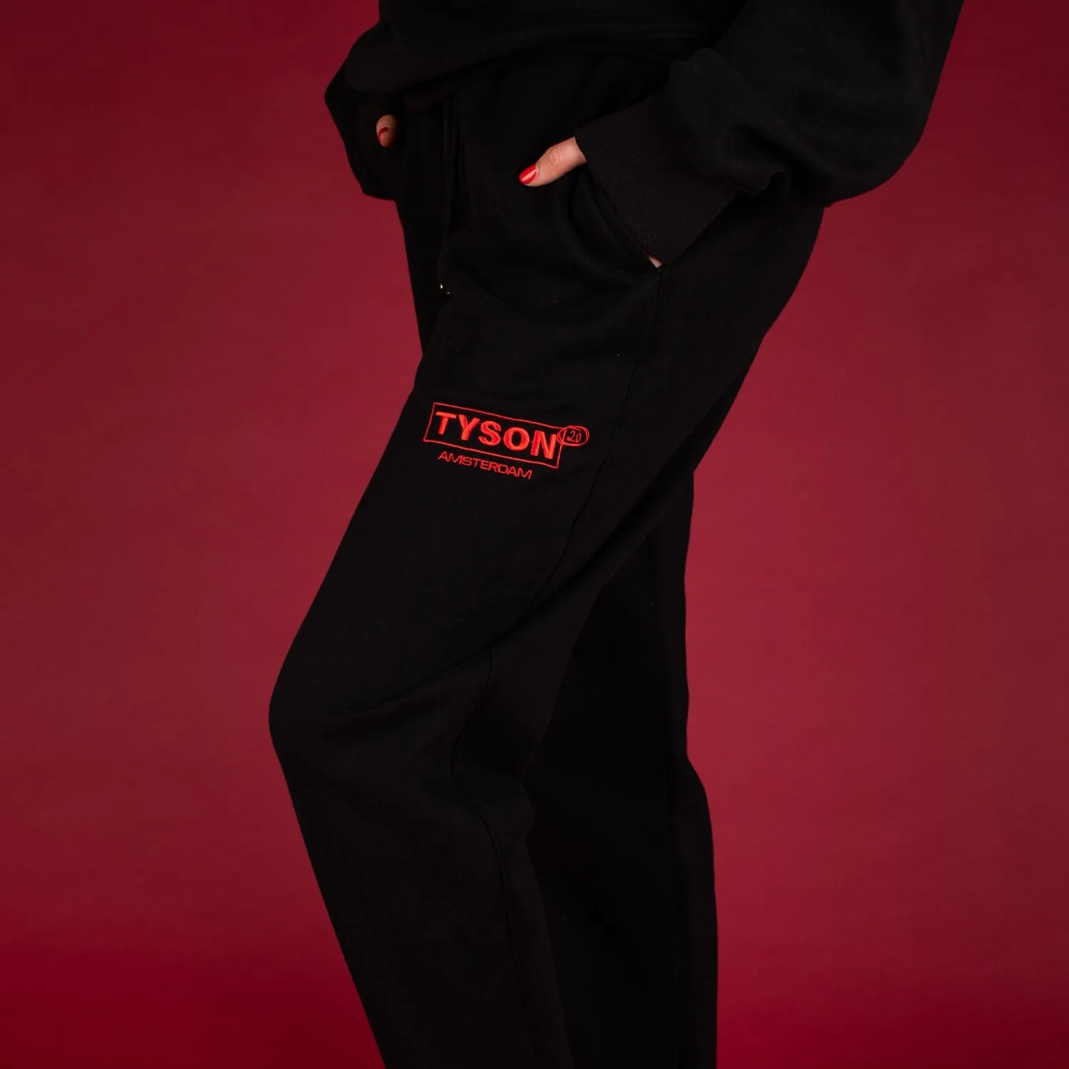 Tyson 2.0 Sweatpants joggingbroek zwart katoen