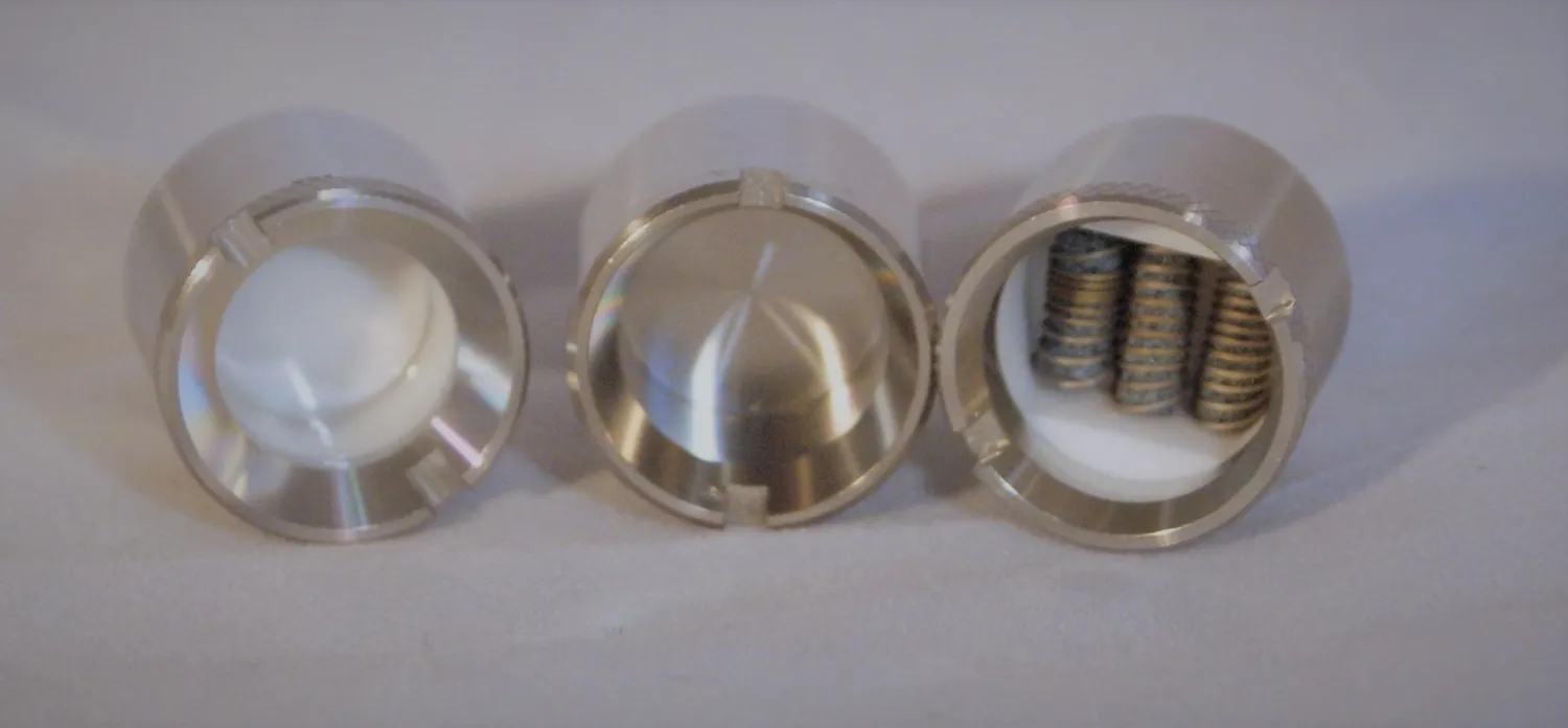 Divine Tribe Core 1.0 quartz bucket coil 2-pack quartz