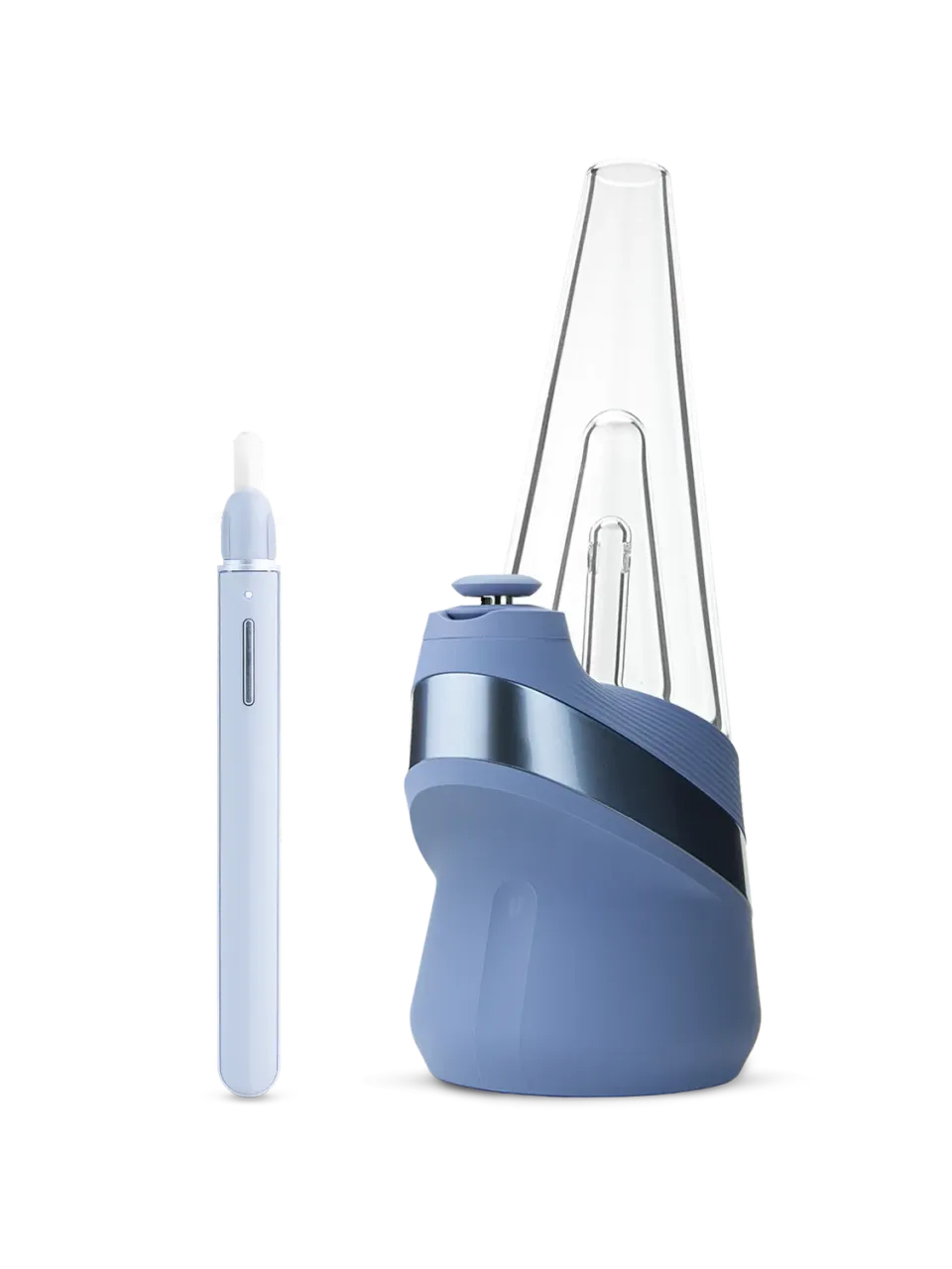 Puffco Peak vaporizer Sapphire met Hot Knife