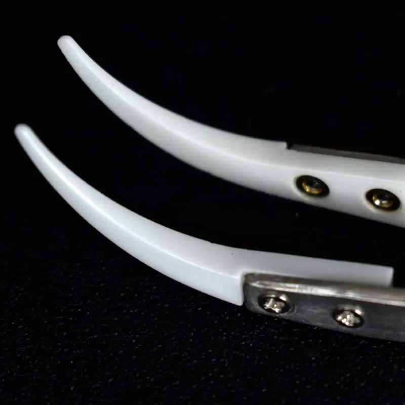 JCVAP 90 Degree Ceramic pincet hittebestendig zwart
