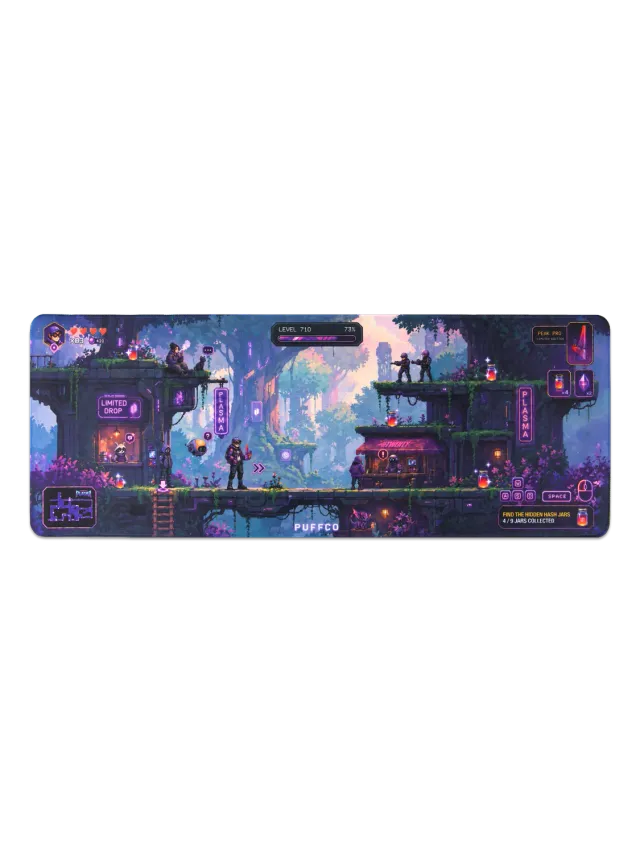 Puffco Plasma World Desk Pad bureaumat 80 cm