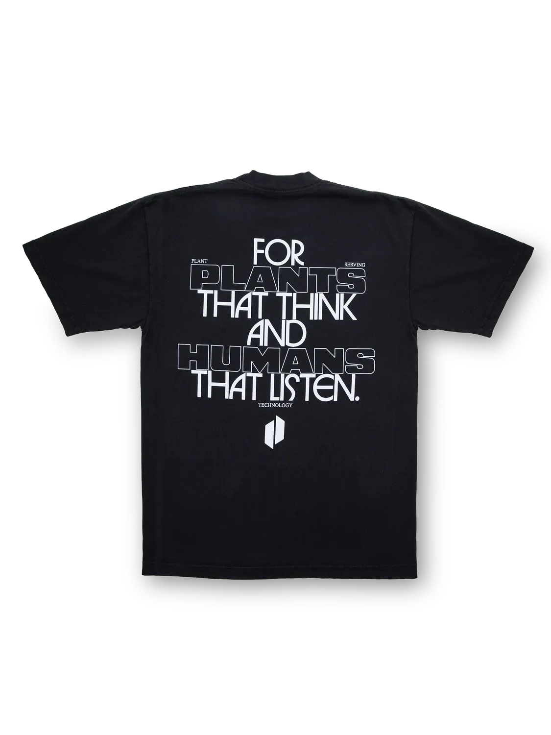 Puffco Plants & Humans Tee shirt zwart katoen