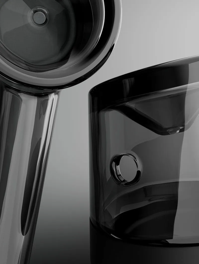 Vessel Forge Black glazen pijp hittebestendig