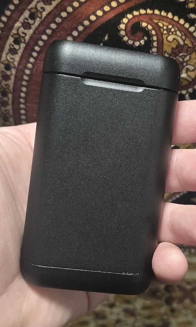 Vessel Dugout opbergcase zwart voor one-hitter