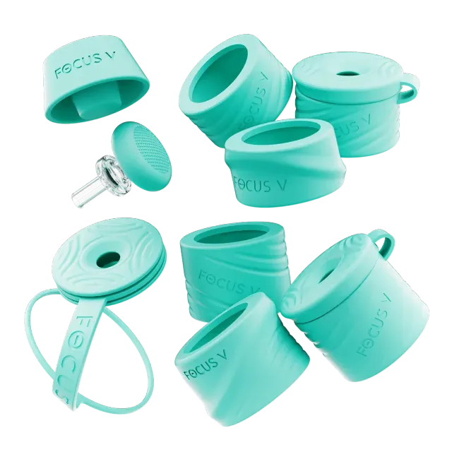 Focus V Carta Swivel silicone accessoirekit teal