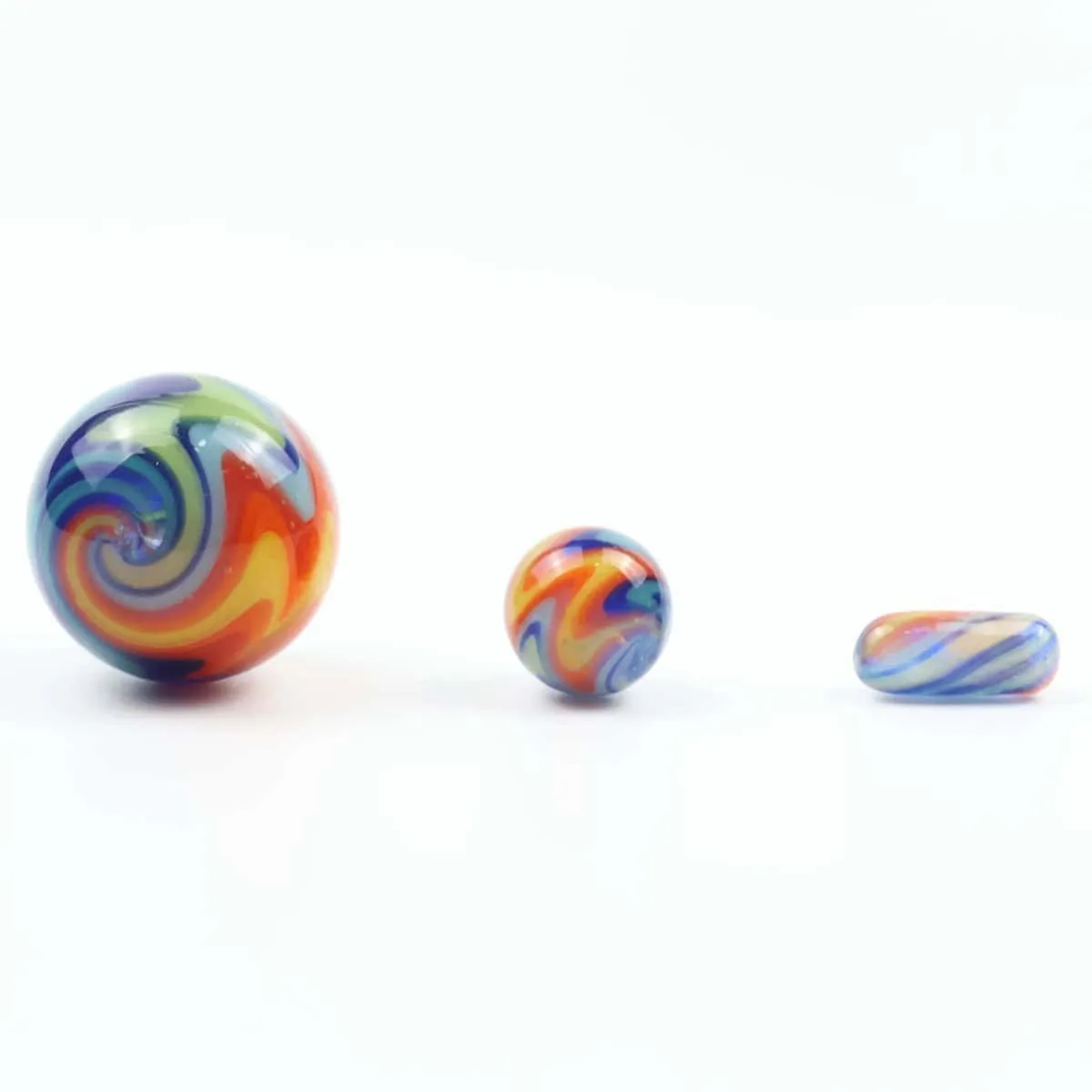 JCVAP Wig Wag glazen marble terp slurper set 3-delig