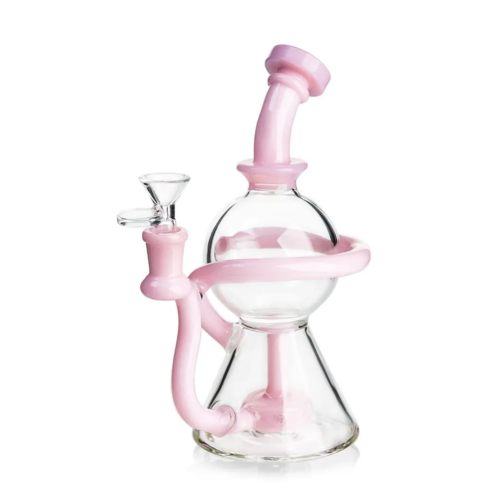 Dip Devices Dome Recycler dab rig 14mm blauw Wish Disc