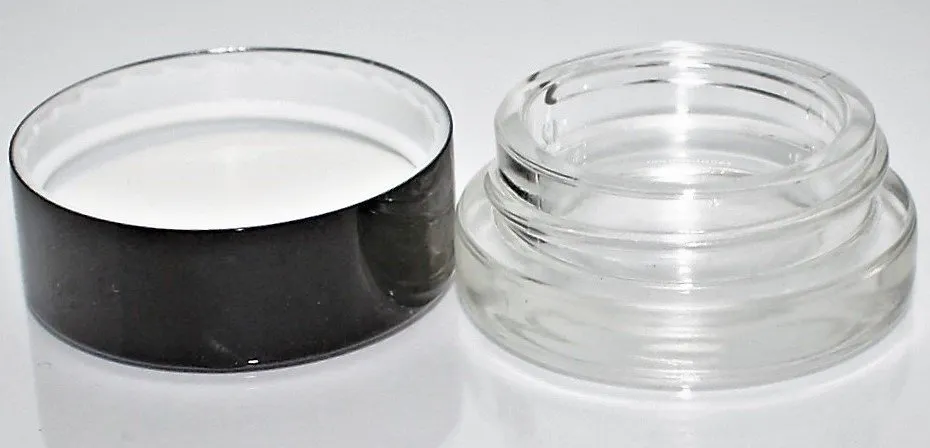 Divine Tribe Puck 5ml glazen potje helder PTFE-deksel
