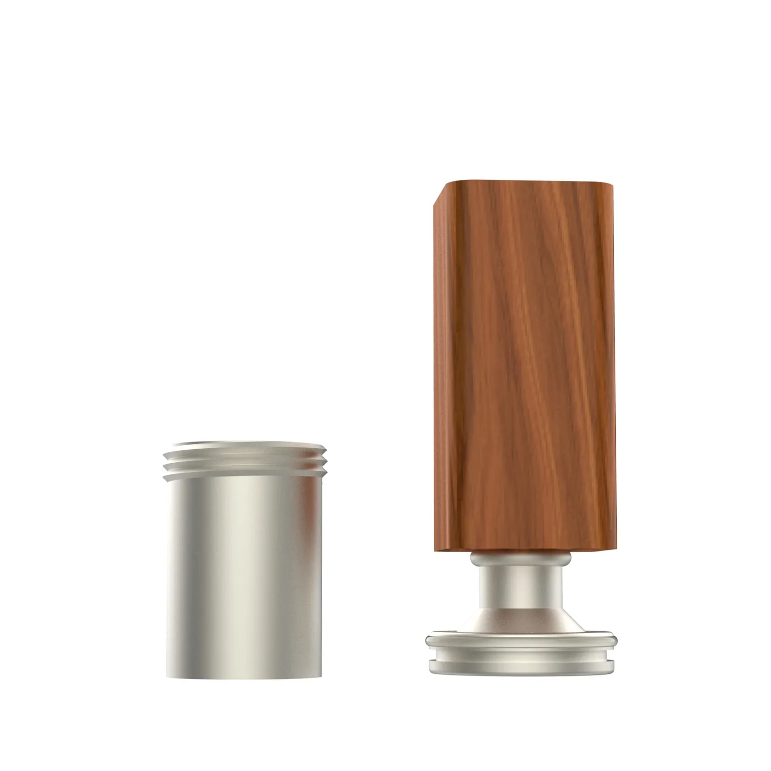 JCVAP Crown Cap injector cap titanium voor Herbcloud