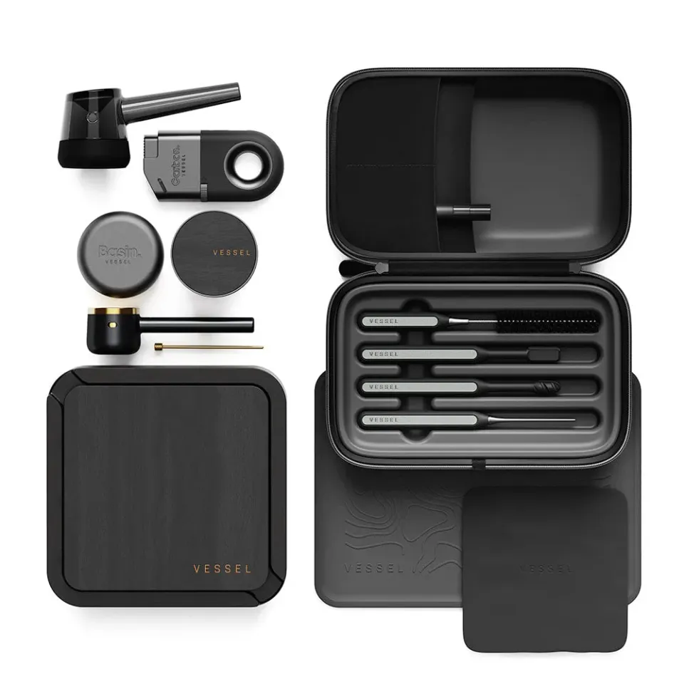 Vessel Ash Complete Home System pijp set zwart