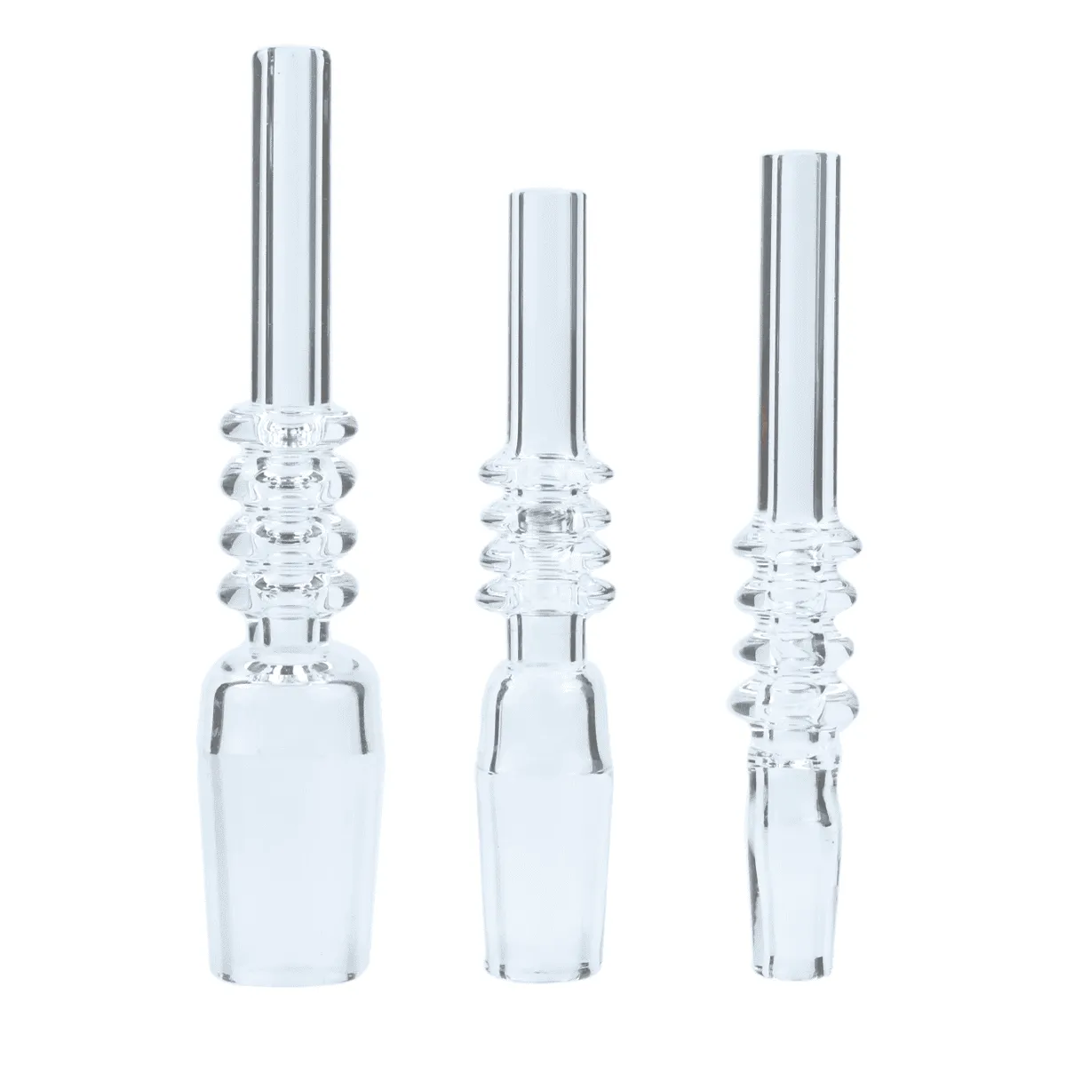 JCVAP Quartz Tips 10mm 14mm nectar collector tip met clip