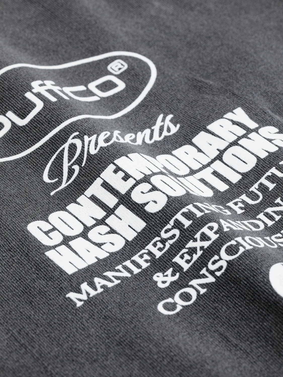Puffco Hash Solutions T-shirt vintage black katoen
