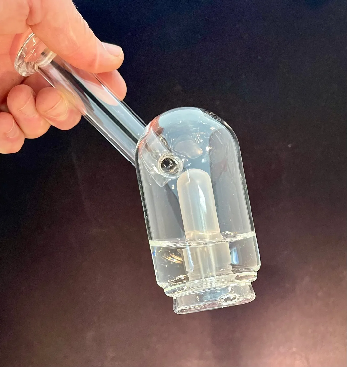 Divine Tribe Core 2.0 glazen opzetstuk recycler top filtratie