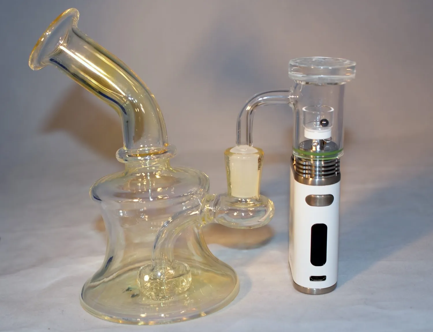 Divine Tribe Core eRig carb cap vortex zwart aluminium