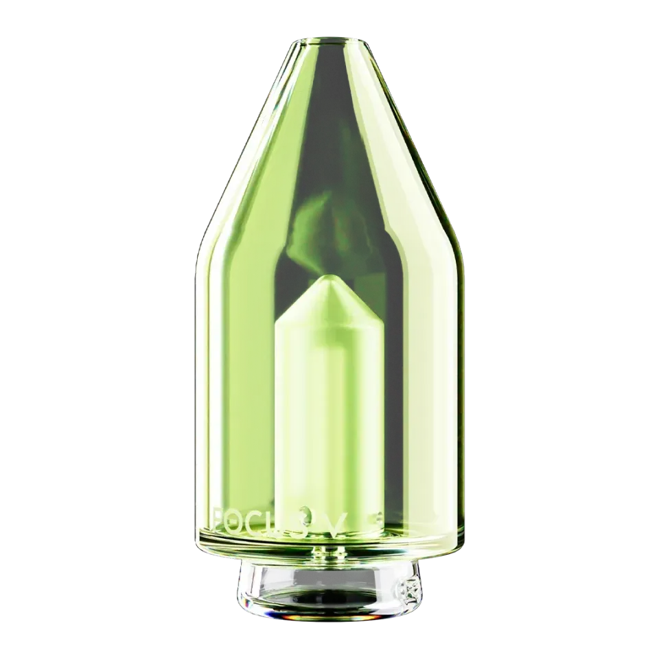 Focus V CARTA Glass Top glazen opzetstuk groen transparant