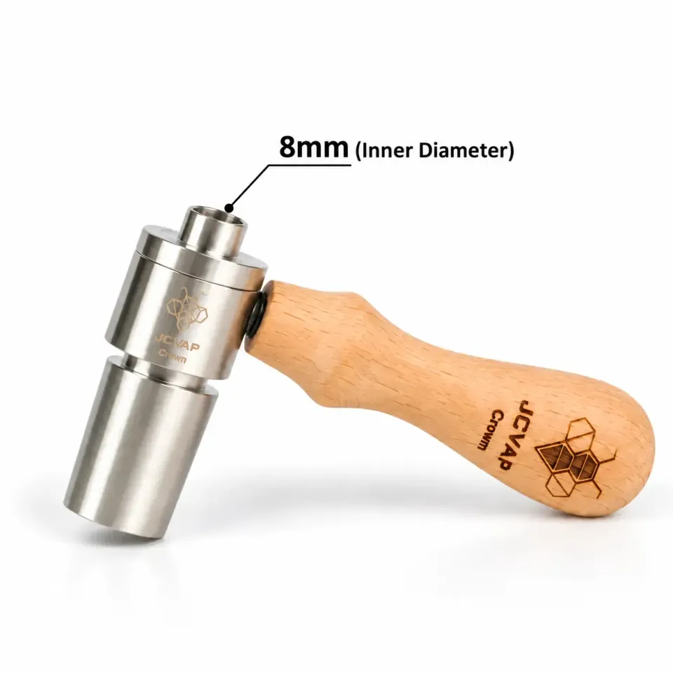 JCVAP Crown Bowl 8mm adapter voor Tempest 2