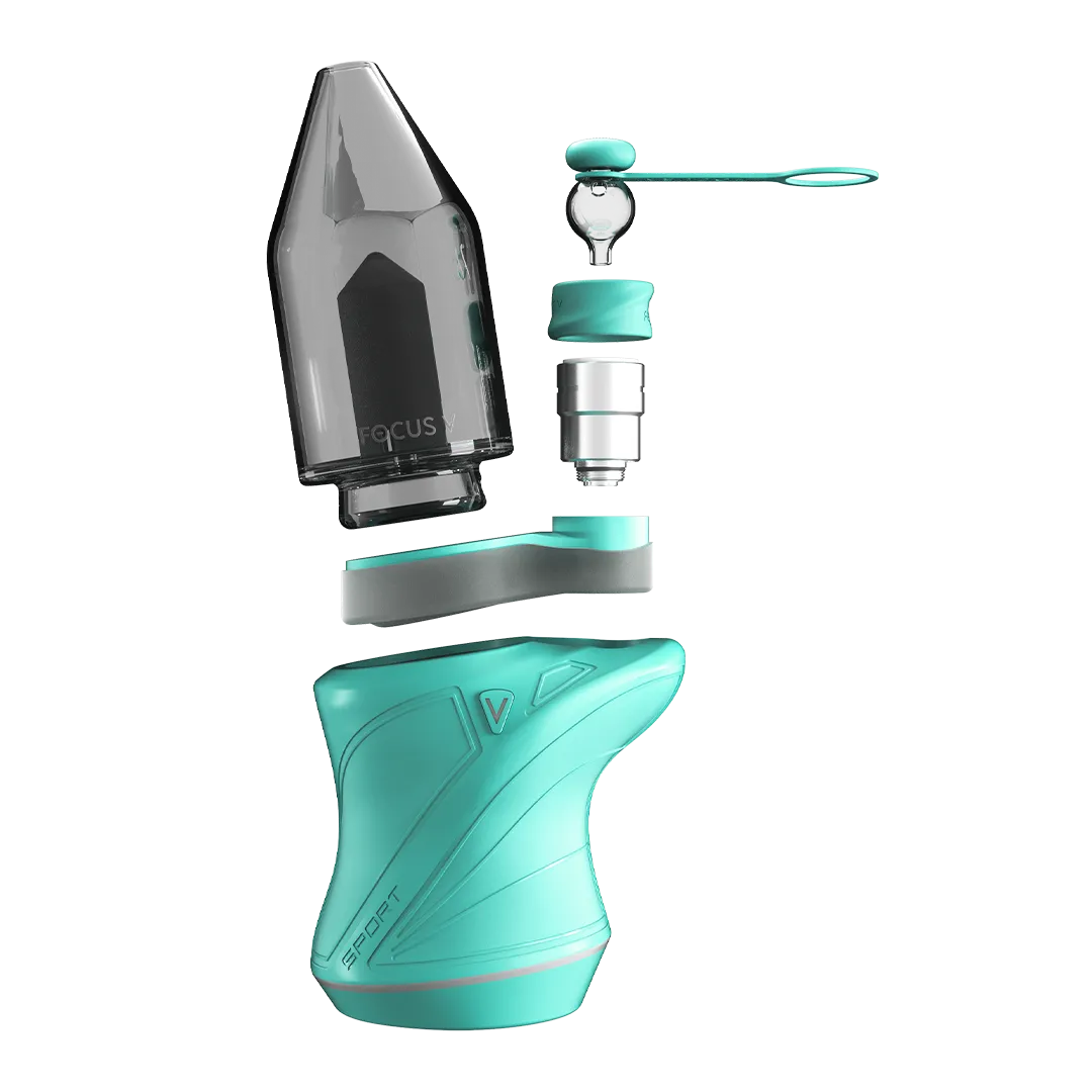 Focus V CARTA SPORT Teal elektrische dab rig draagbaar