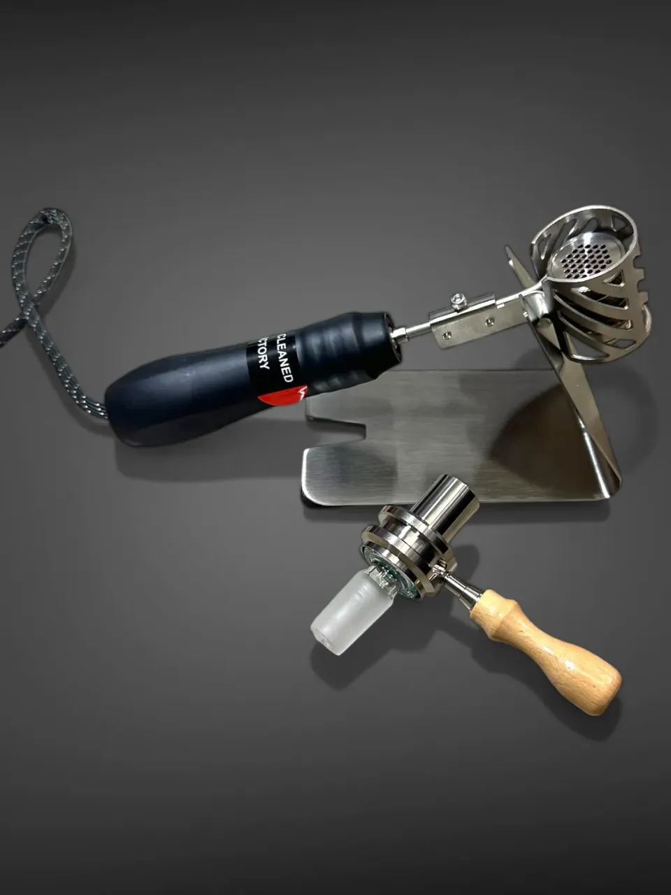 Divine Tribe Ruby Twist Heater Kit verwarmingsset titanium