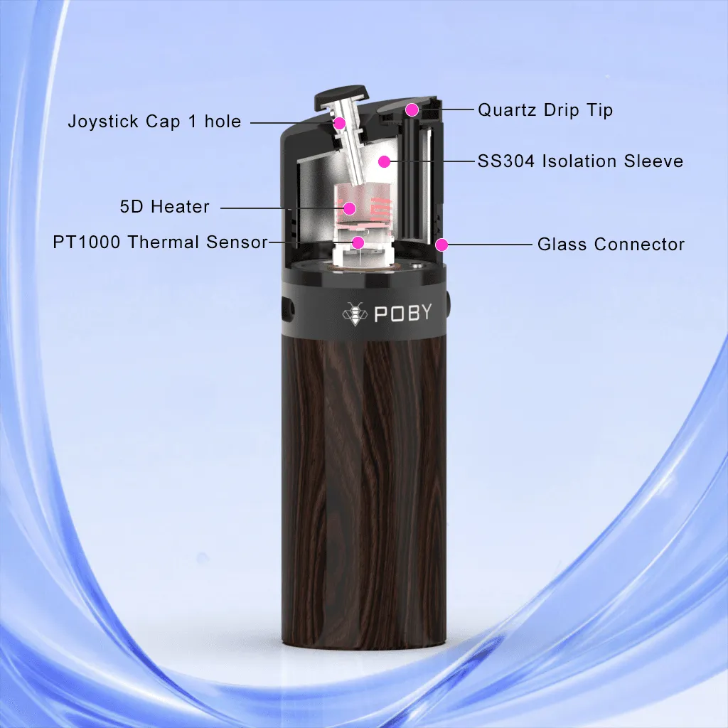 JCVAP Poby Go dab pen draagbare vaporizer 5000mAh