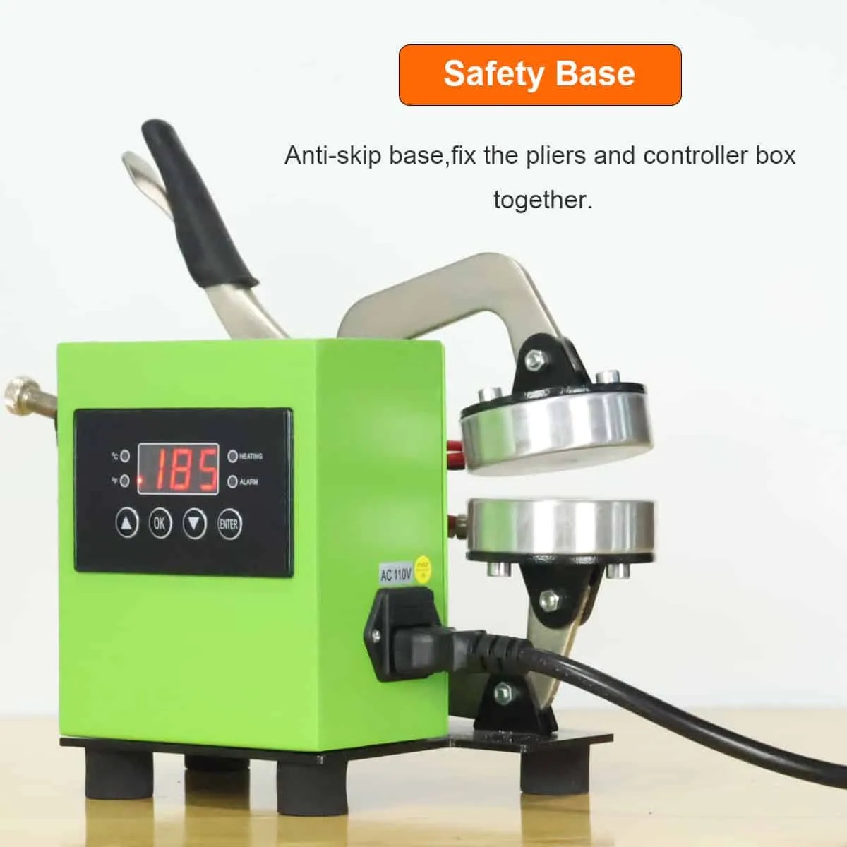 JCVAP Mini rosin press 300W 7cm handpers hars