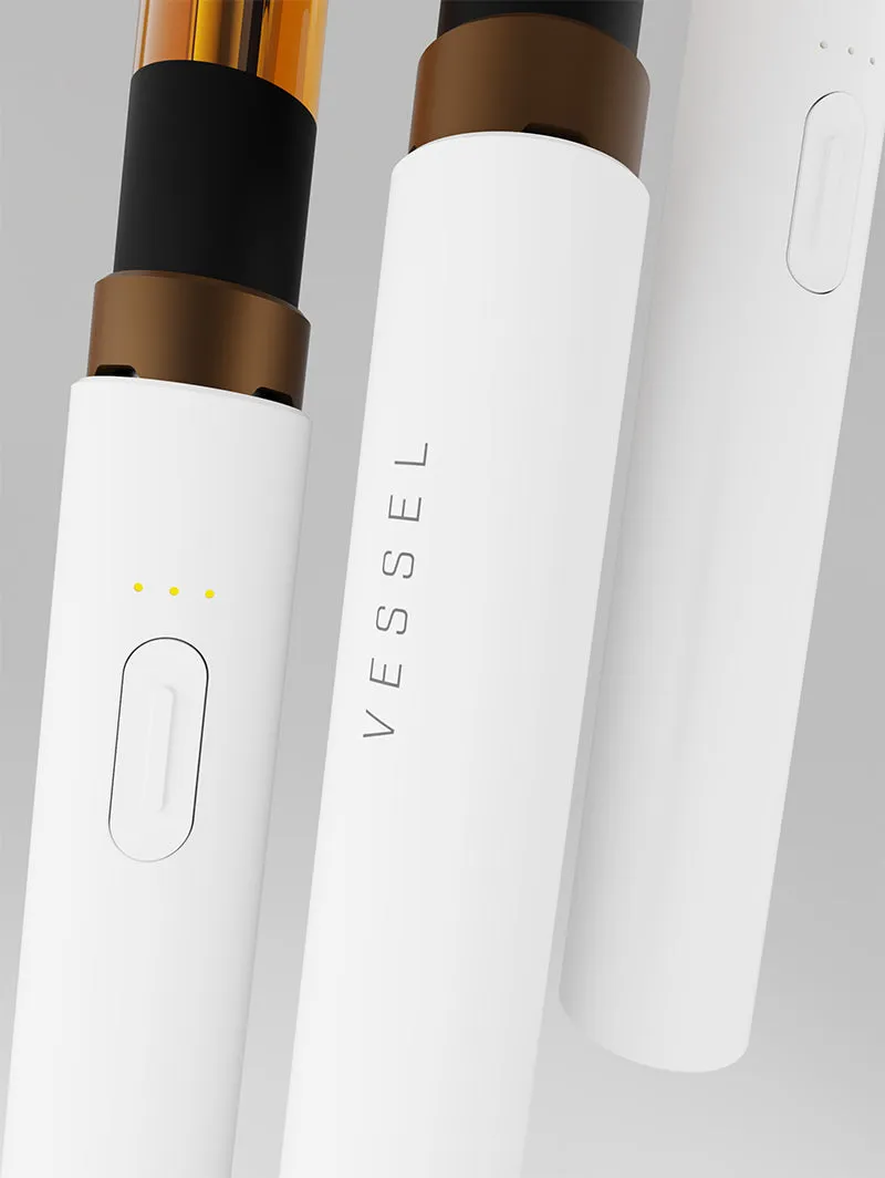Vessel Core batterij wit variabele spanning