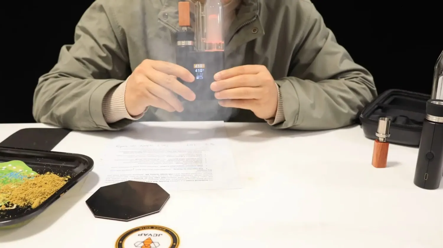 Herbcloud Crown Titan ball vape kruidenvaporizer draagbaar