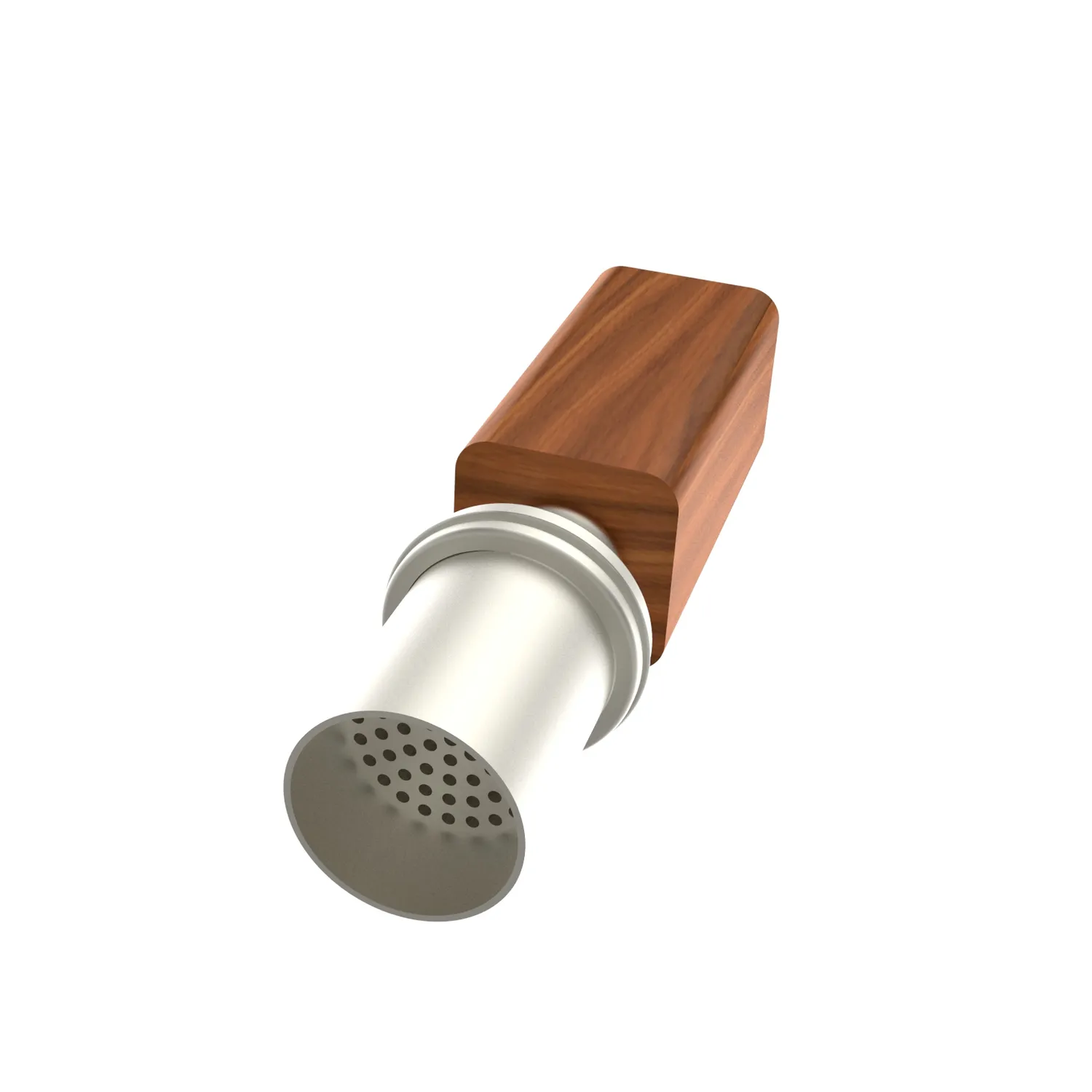 JCVAP Crown Cap injector cap titanium voor Herbcloud