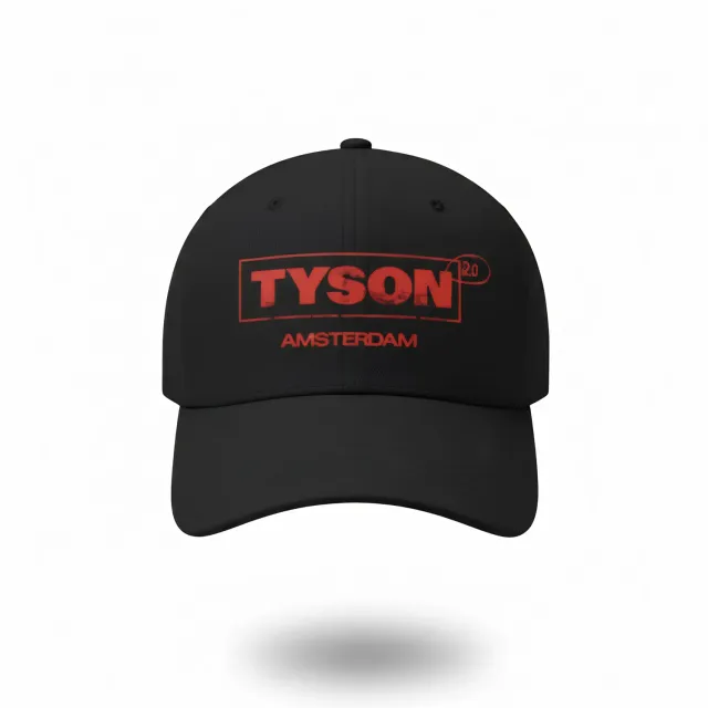 Tyson 2.0 Logo cap zwart verstelbaar