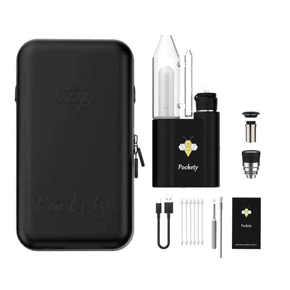 JCVAP Pockety 2 in 1 kit ICA 5D V2 Herbcloud elektrische rig