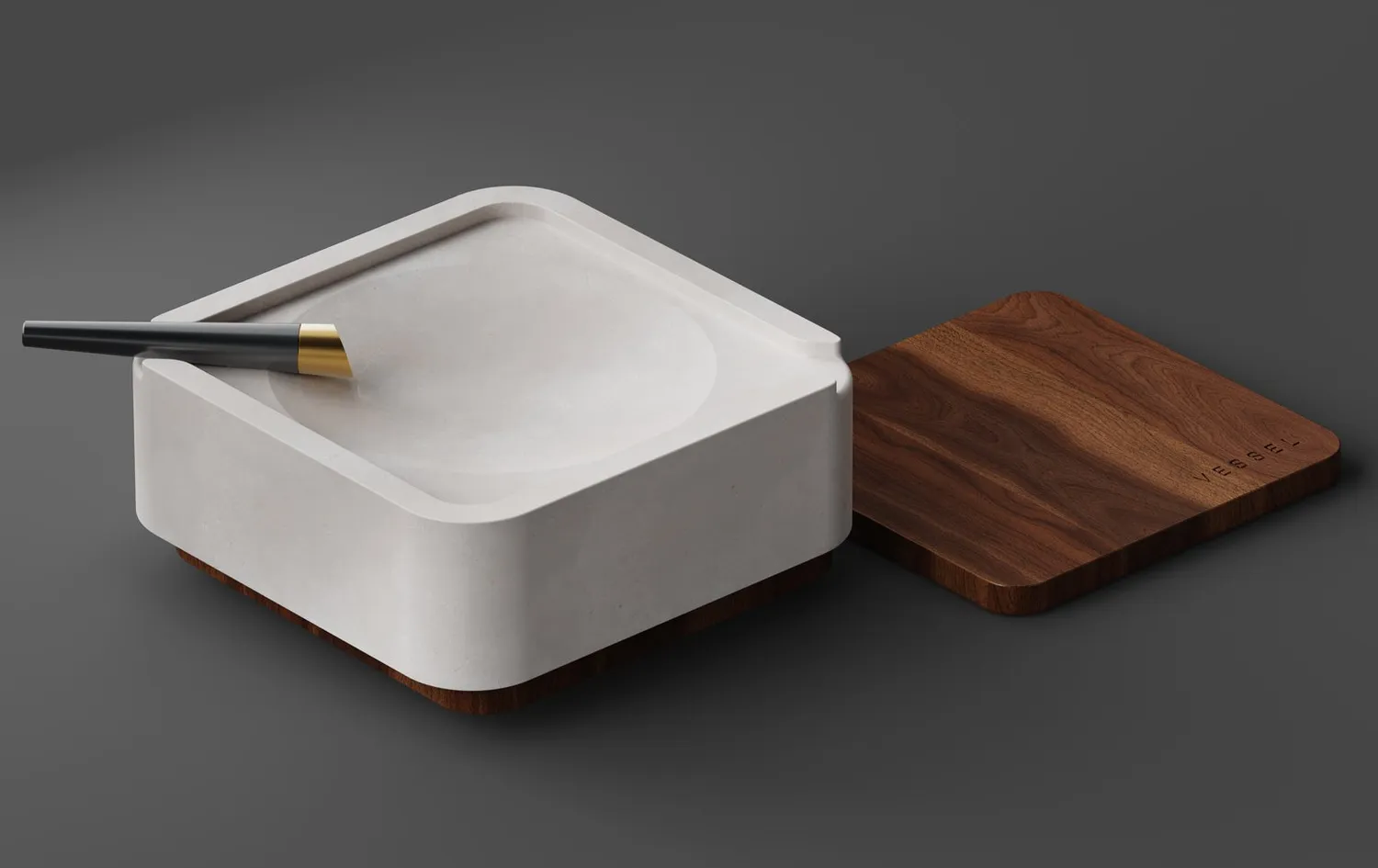 Vessel Ash asbak modern design geurarm
