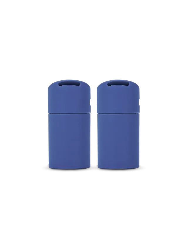 Puffco Pivot Mouthpiece mondstuk Sapphire siliconen 2-pack