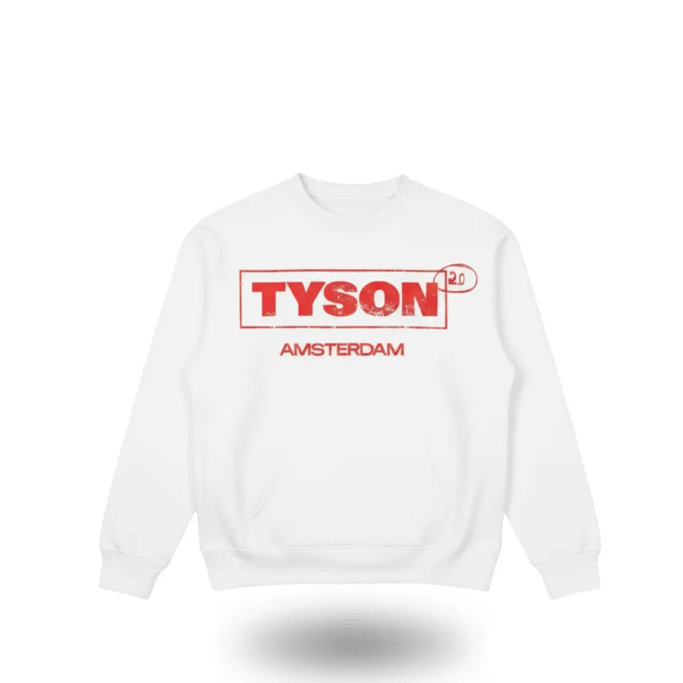 Tyson 2.0 Sweatshirt wit katoen unisex