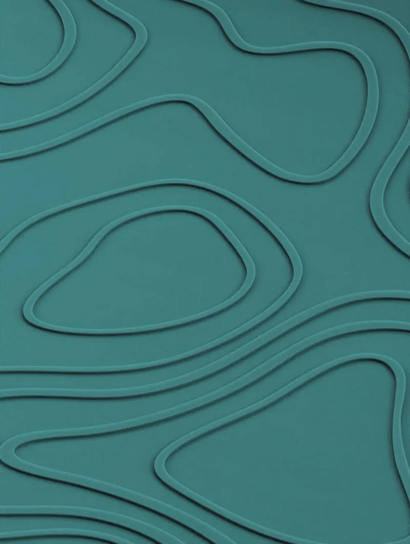 Vessel Mat siliconen mat Emerald groen hittebestendig