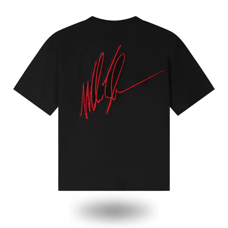 Tyson 2.0 Signature T-Shirt Zwart 220 GSM unisex
