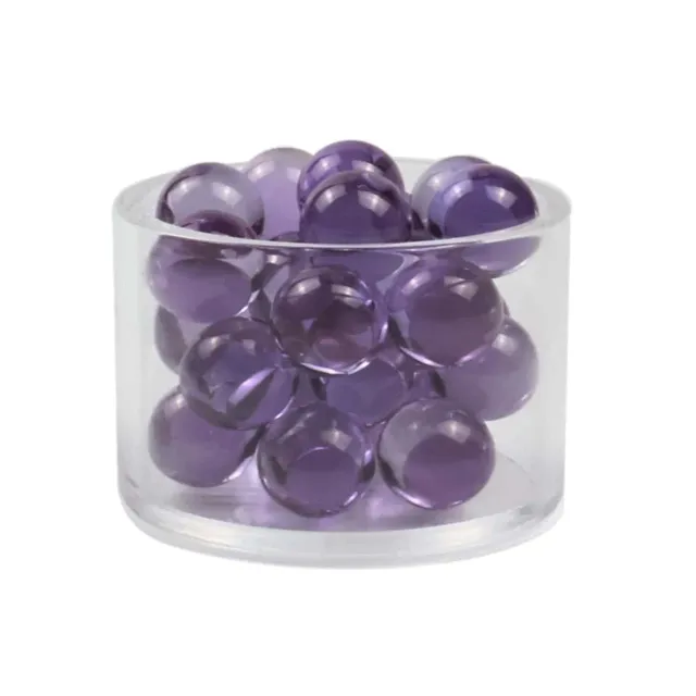 JCVAP Sapphire terp pearls paars 6mm saffier