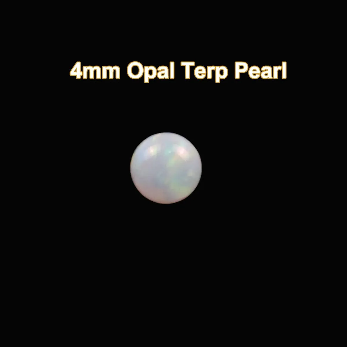 JCVAP 4mm opal terp parel 1 stuk dab