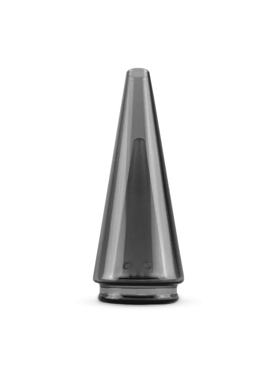 Puffco Peak Pro Colored Glass top Shadow Black