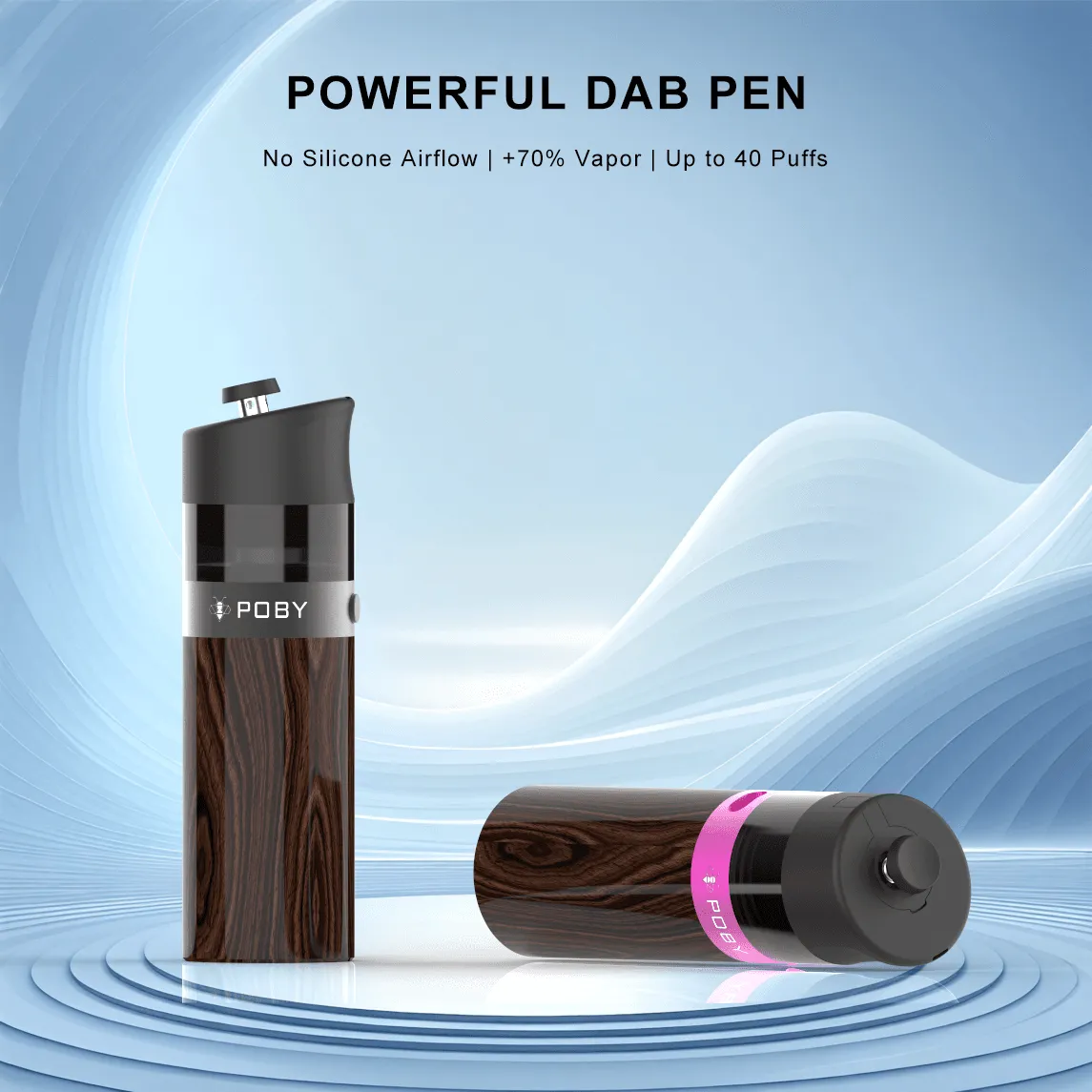 JCVAP Poby Go dab pen draagbare vaporizer 5000mAh