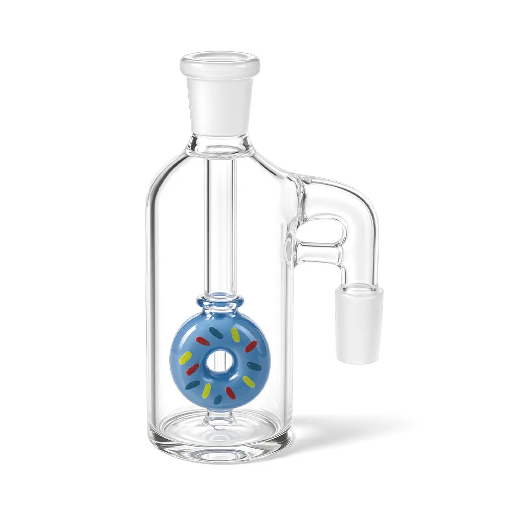 Dip Devices Donut Perc ashcatcher 14mm 90° geel